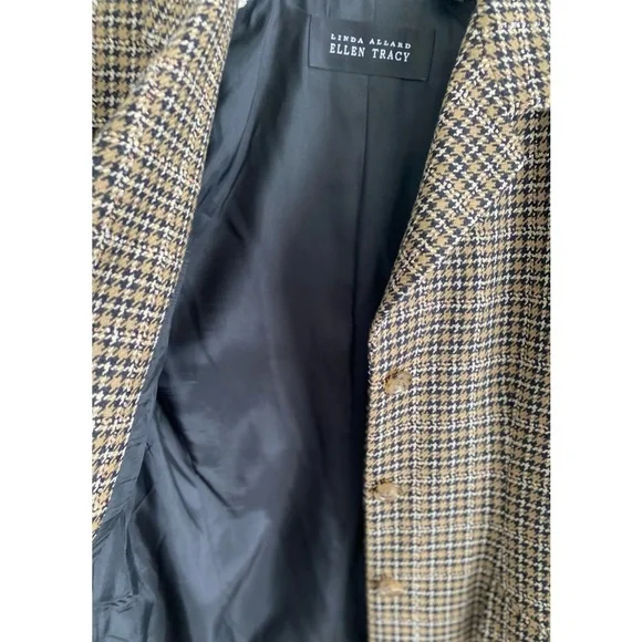 Ellen Tracy houndstooth blazer - Picture 4 of 4